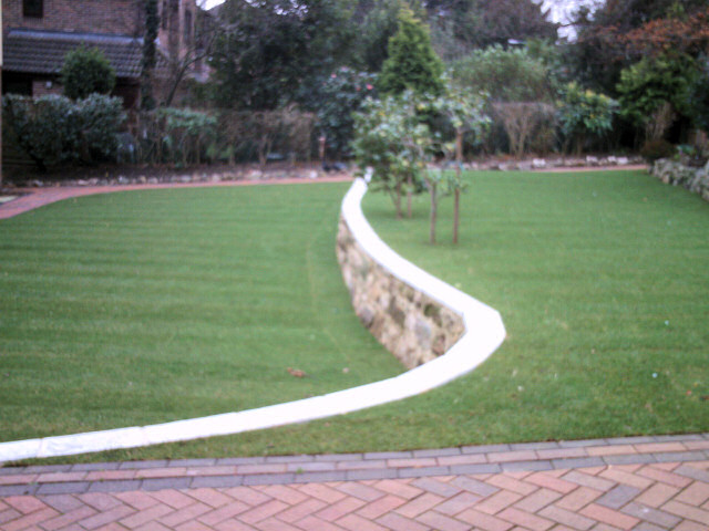 Completed garden 