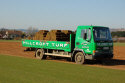 Lorry loaded with turf